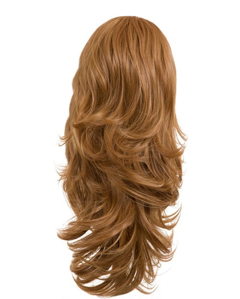Reversible Clip In Drawstring Ponytail Extension Wavy or Curly Hair Piece
