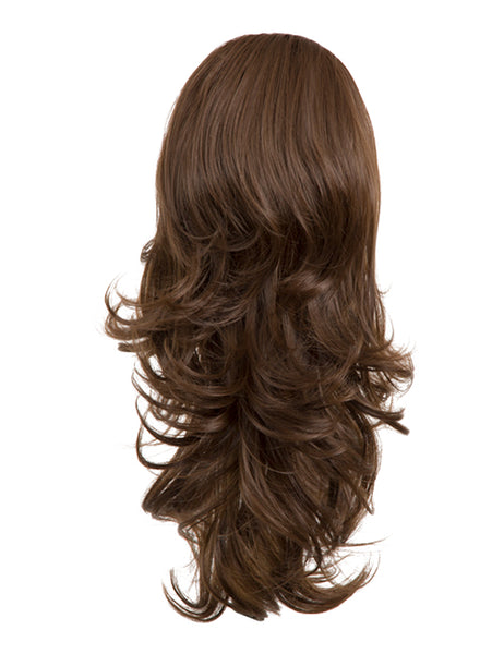 Reversible Clip In Drawstring Ponytail Extension Wavy or Curly Hair Piece
