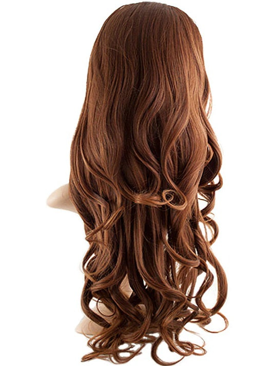 Eva 24 Inch Curly Bouncy Half Head Wig