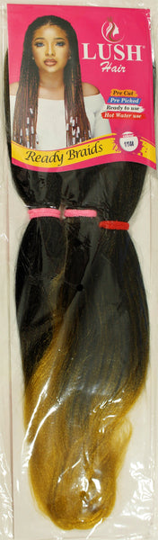 Lush Hair Pre-Cut Pre-Picked Ready Braids 24" 165g Hair Extensions