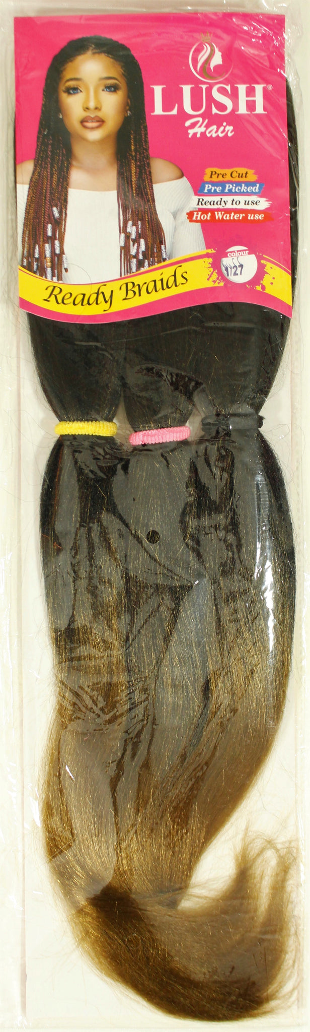 Lush Hair Pre-Cut Pre-Picked Ready Braids 24" 165g Hair Extensions
