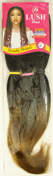 Lush Hair Pre-Cut Pre-Picked Ready Braids 24" 165g Hair Extensions