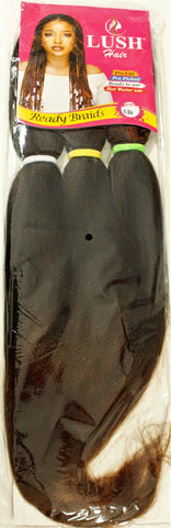 Lush Hair Pre-Cut Pre-Picked Ready Braids 24" 165g Hair Extensions