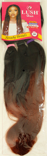 Lush Hair Pre-Cut Pre-Picked Ready Braids 24" 165g Hair Extensions