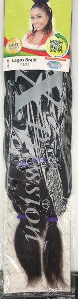 Wholesale X-pression Pre-Pulled Hair Extension - LAGOS BRAID