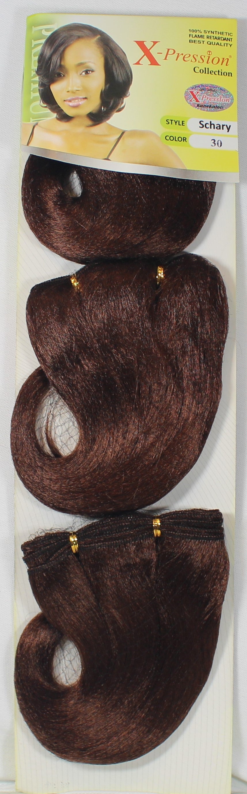 Wholesale Xpression Schary Weave Synthetic Hair 7 Extensions 150g Wendkunibeauty