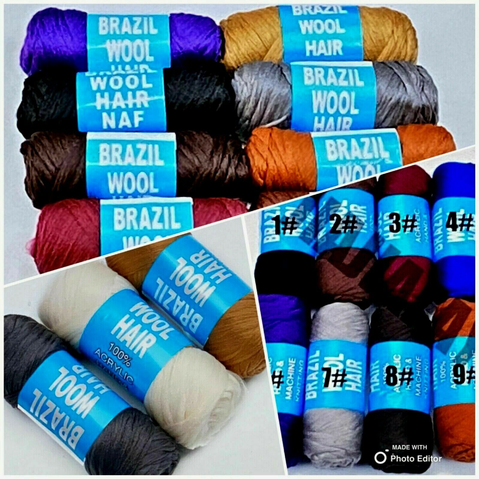 Brazilian Wool Hair For Braiding 70g – Wendkunibeauty