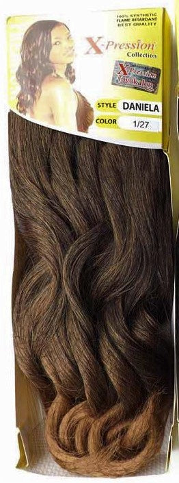 Wholesale X pression Collection Daniela 15 150g Weave on Synthetic Ha Wendkunibeauty